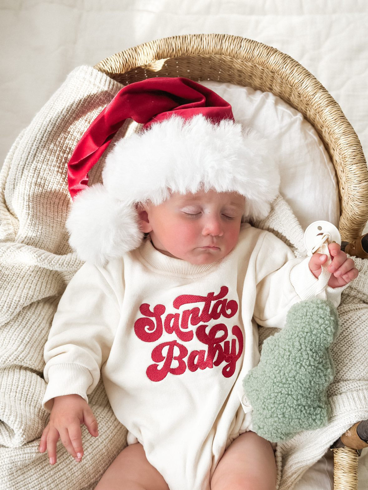 Fluffy dummy dream comforter I Christmas tree