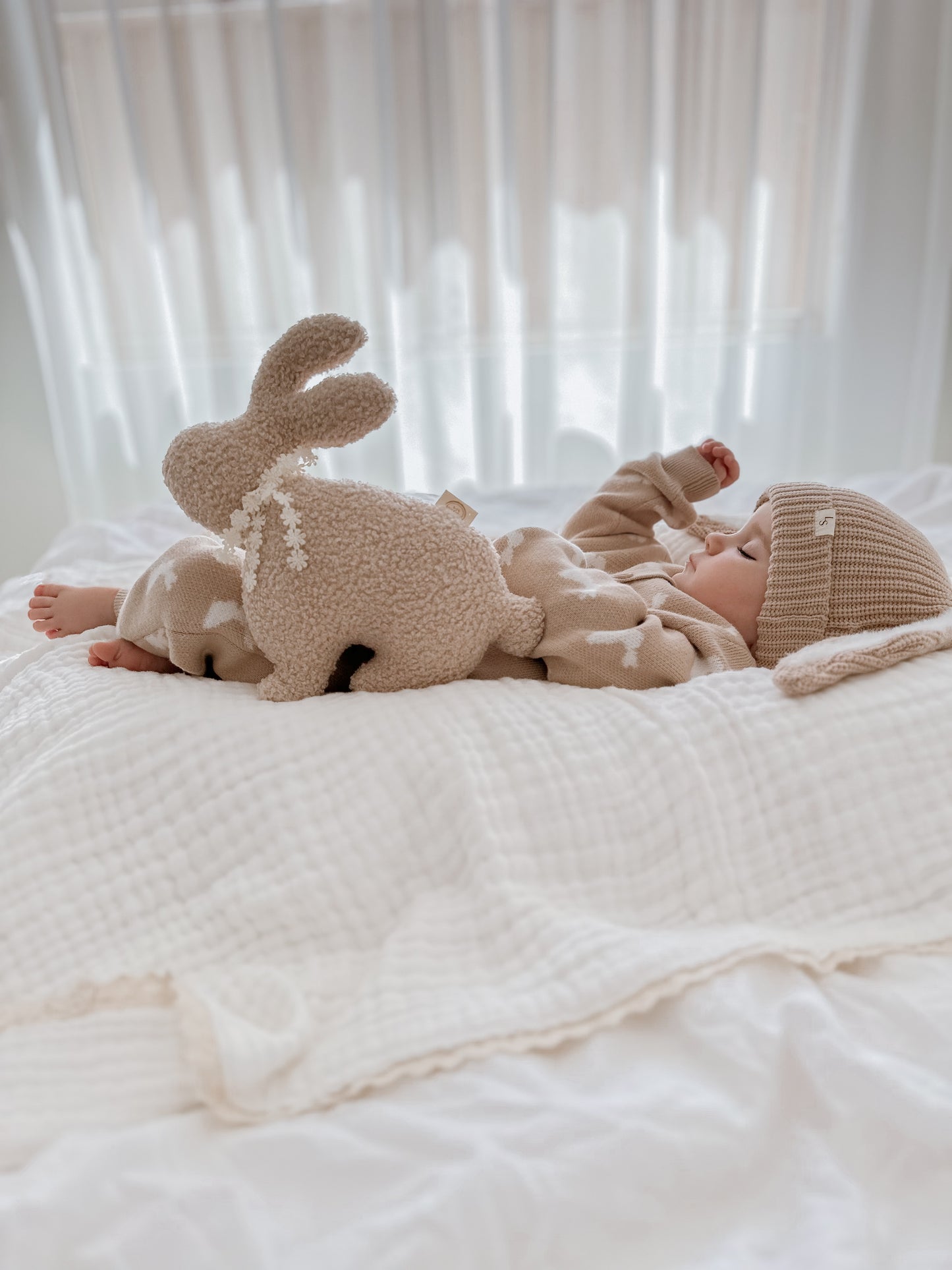 Boucle' cuddle bunny