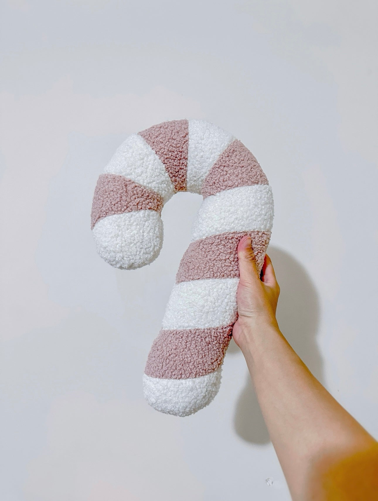 Boucle' Christmas Candycane cushions
