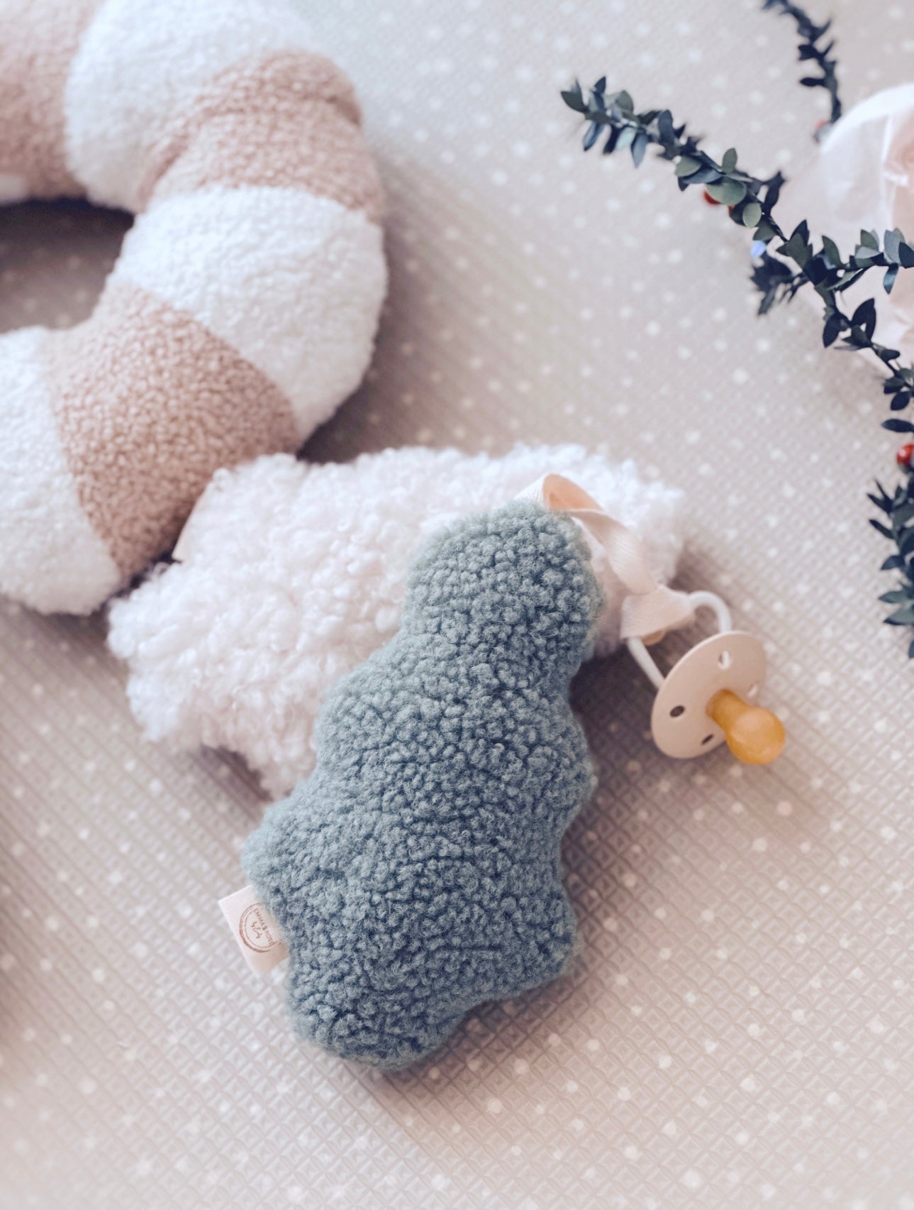 Fluffy dummy dream comforter I Christmas tree