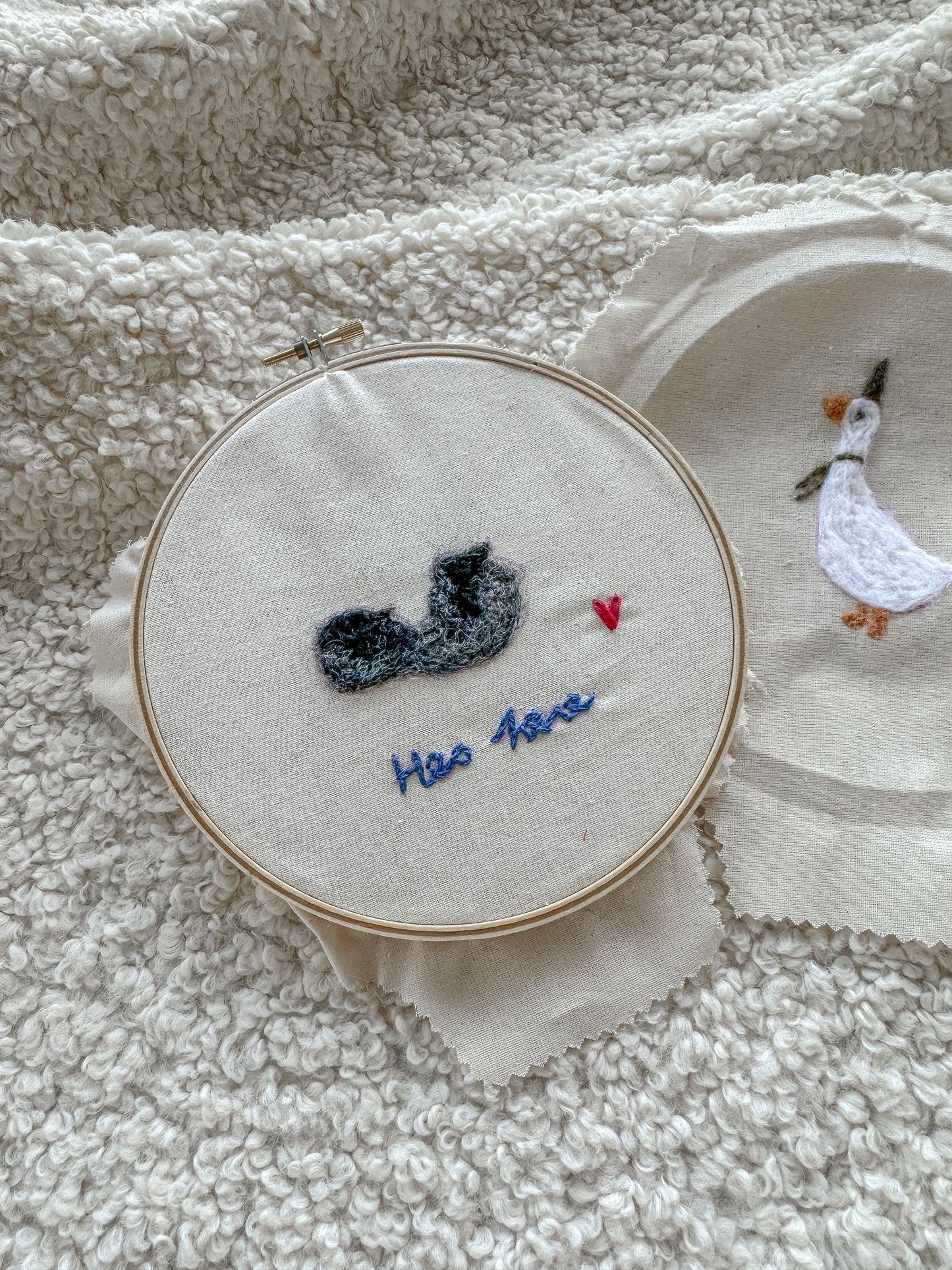 Keepsake hoops - name/special messages