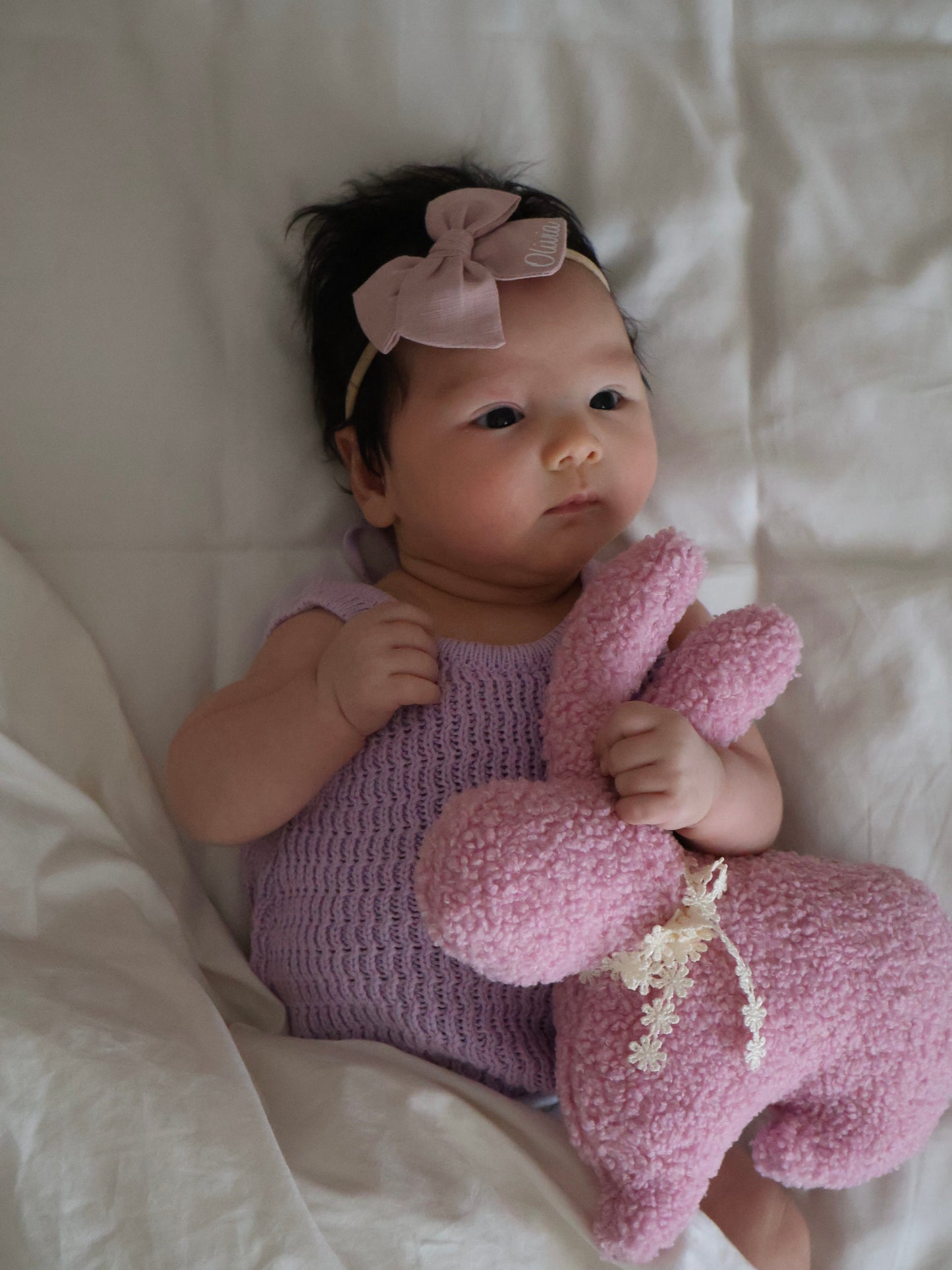 Boucle' cuddle bunny