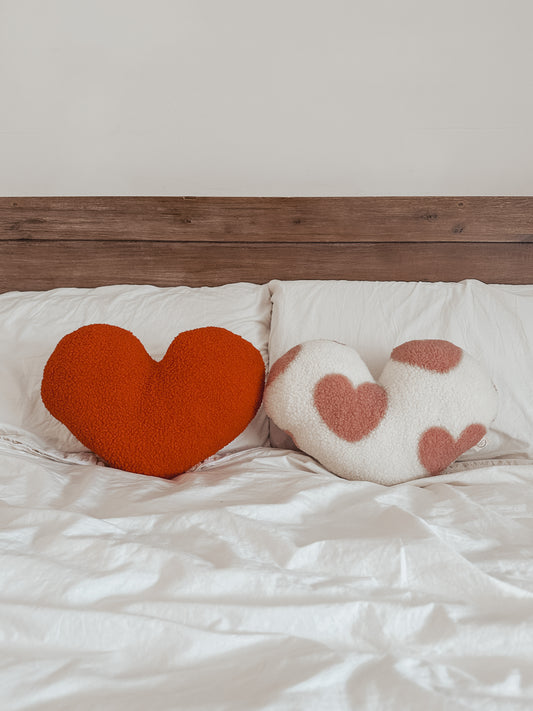 Love heart cushions