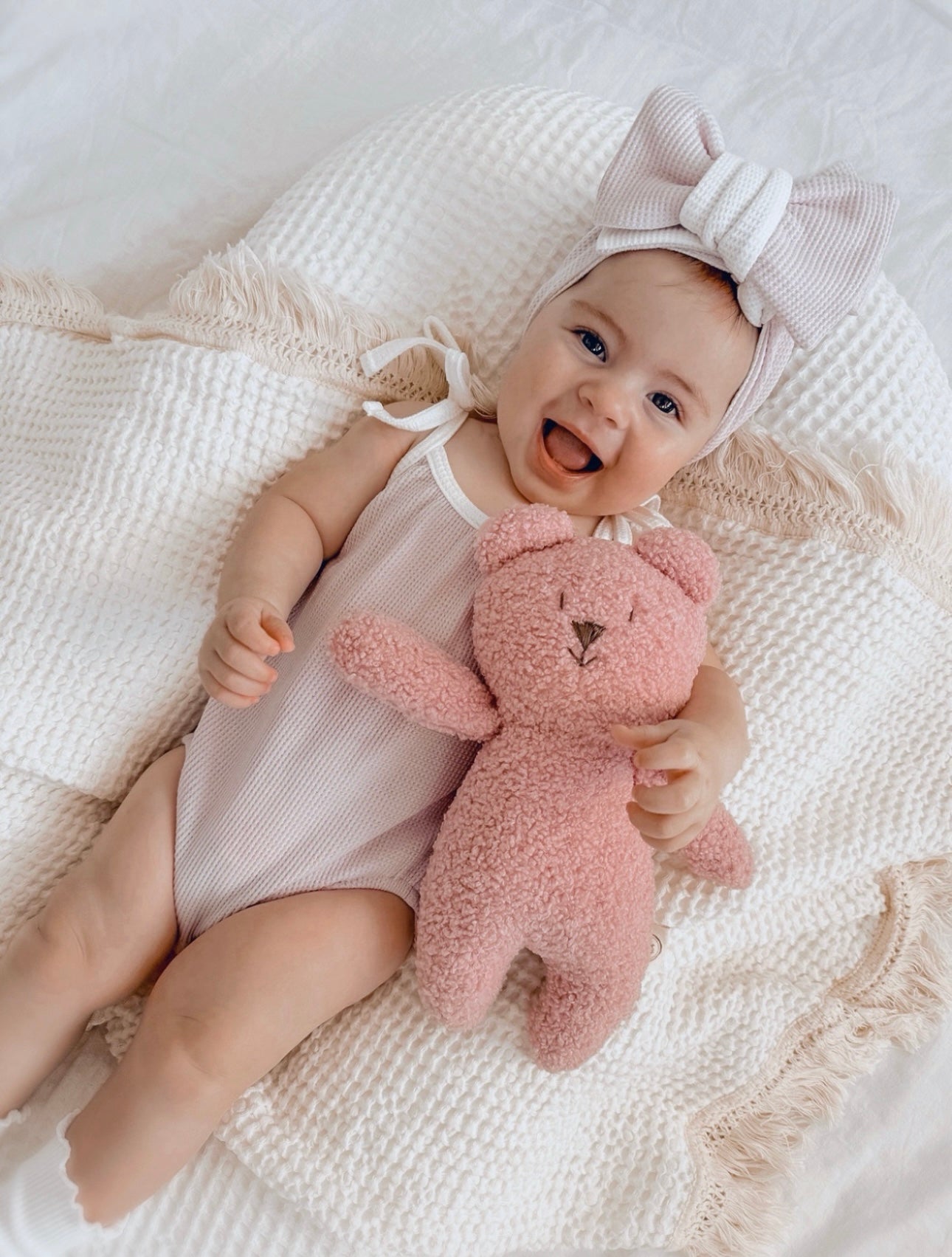 Boucle' cuddle bear