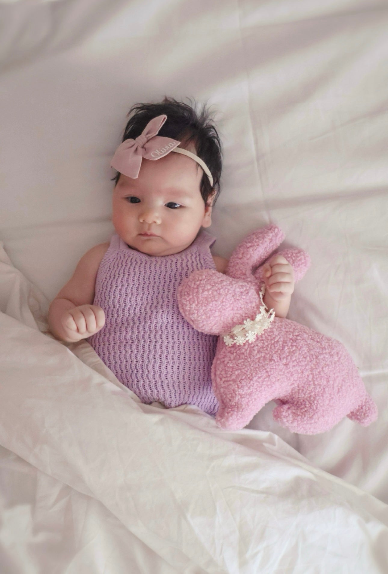 Boucle' cuddle bunny