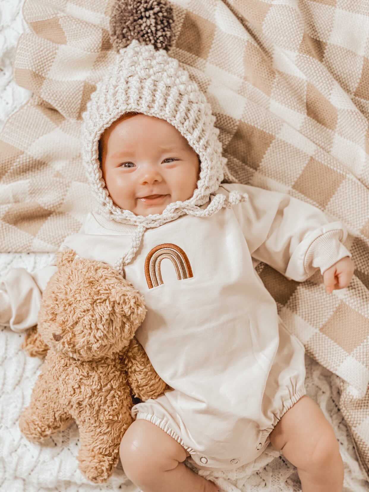 Unisex Rainbow Rompers