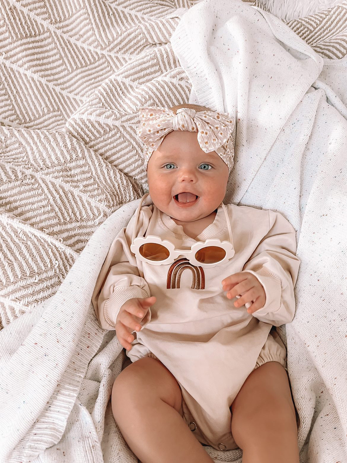 Unisex Rainbow Rompers