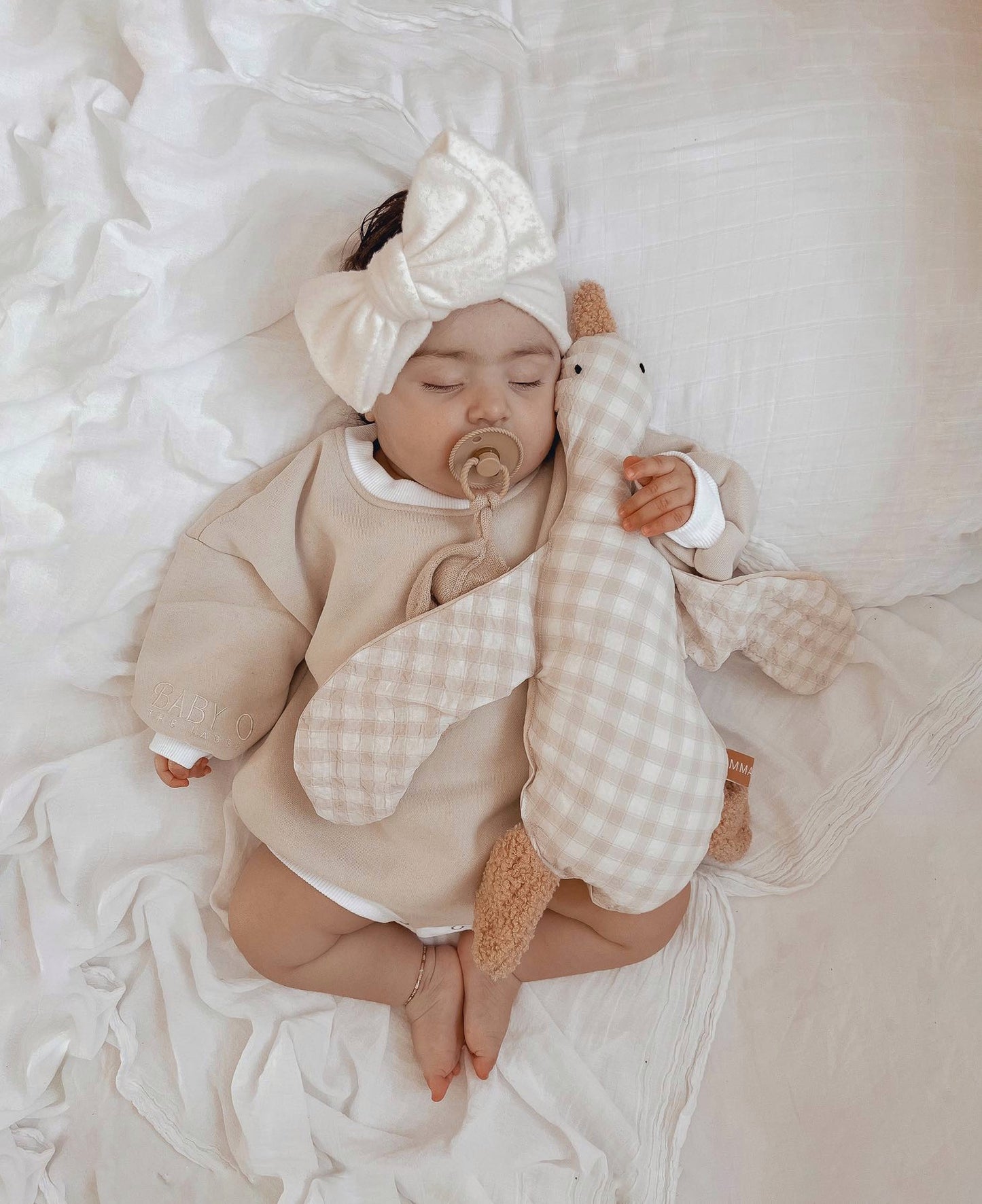 Gingham cuddle duck