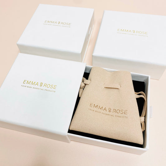 Luxury packaging box with Pink pouch