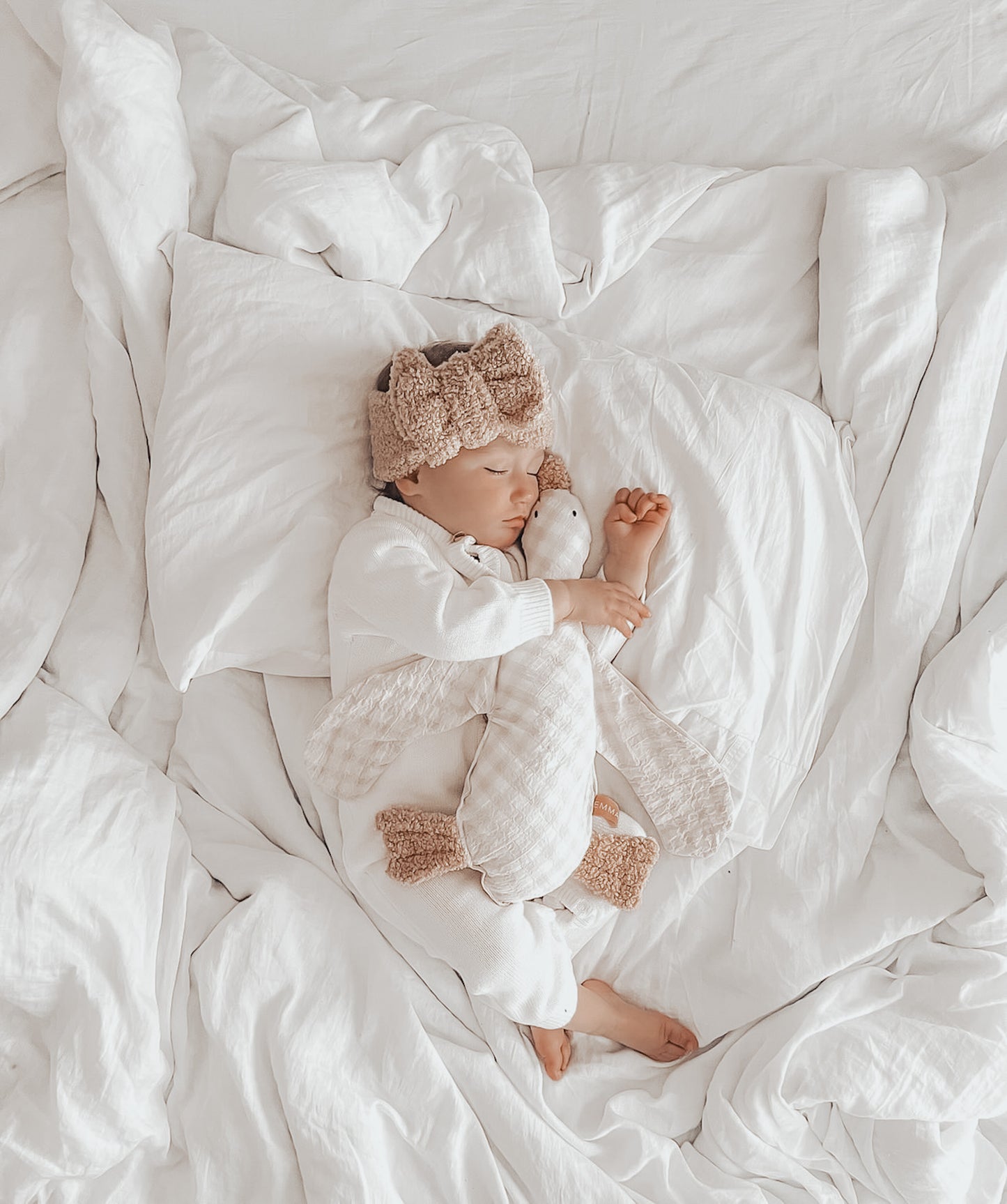 Gingham cuddle duck