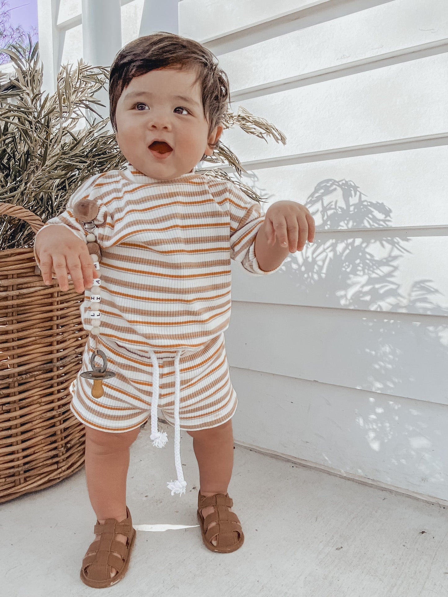 Holiday stripe sets- Byron, Sandy