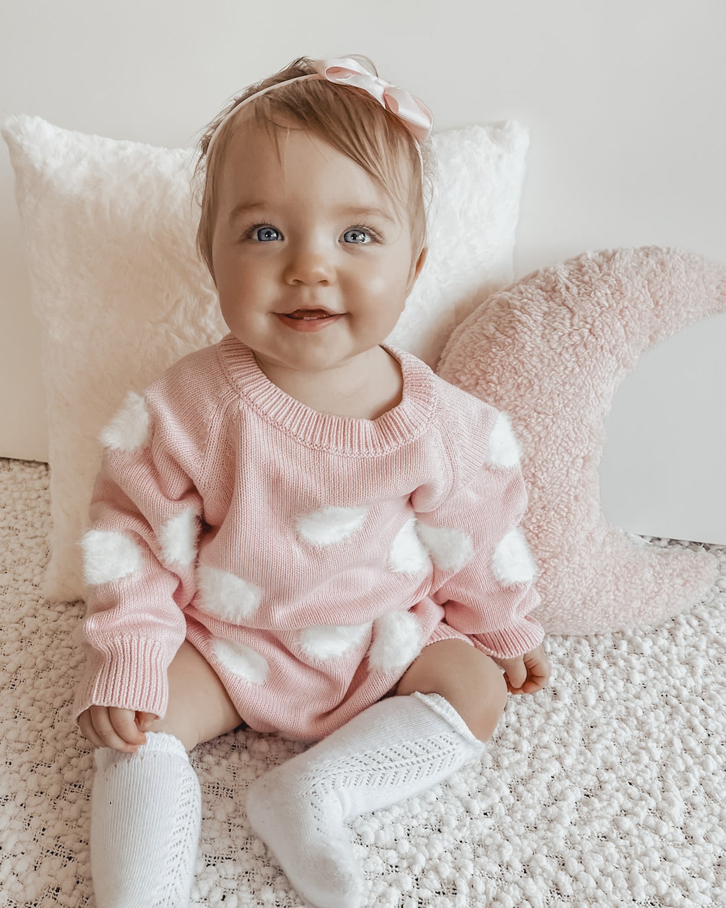 Billie winter knit romper