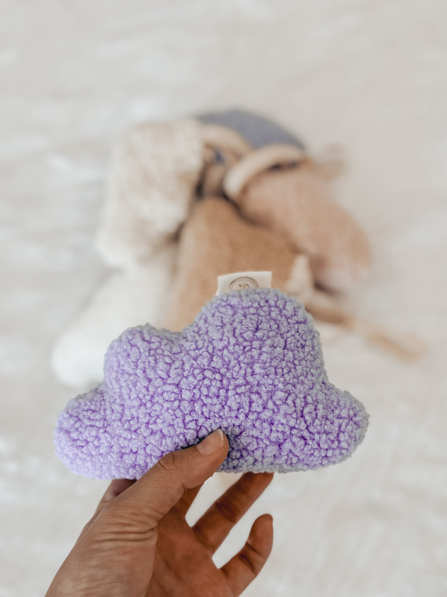Fluffy dream dummy holder- Comforter