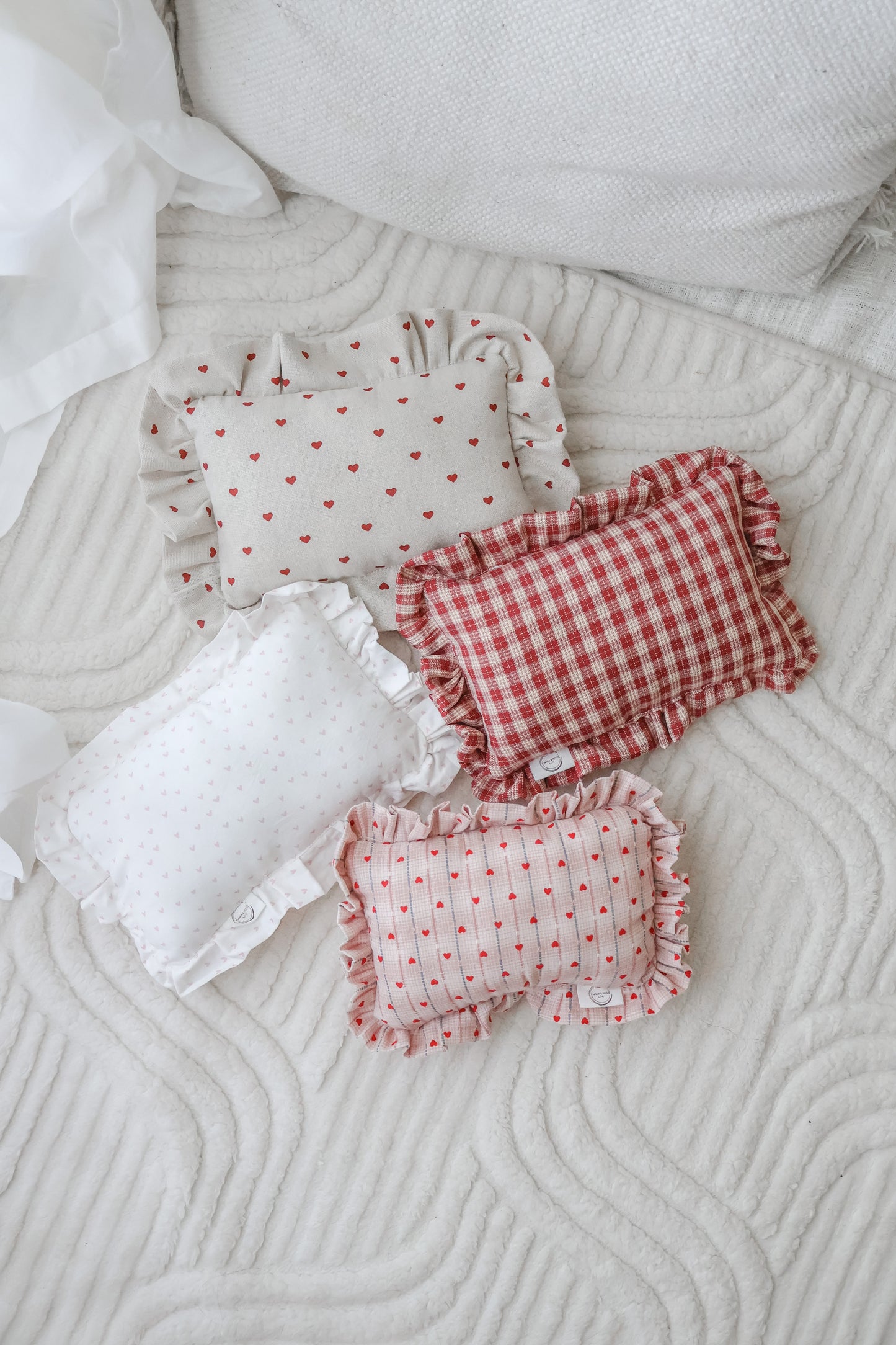 L'Amour Ruffle Cushions