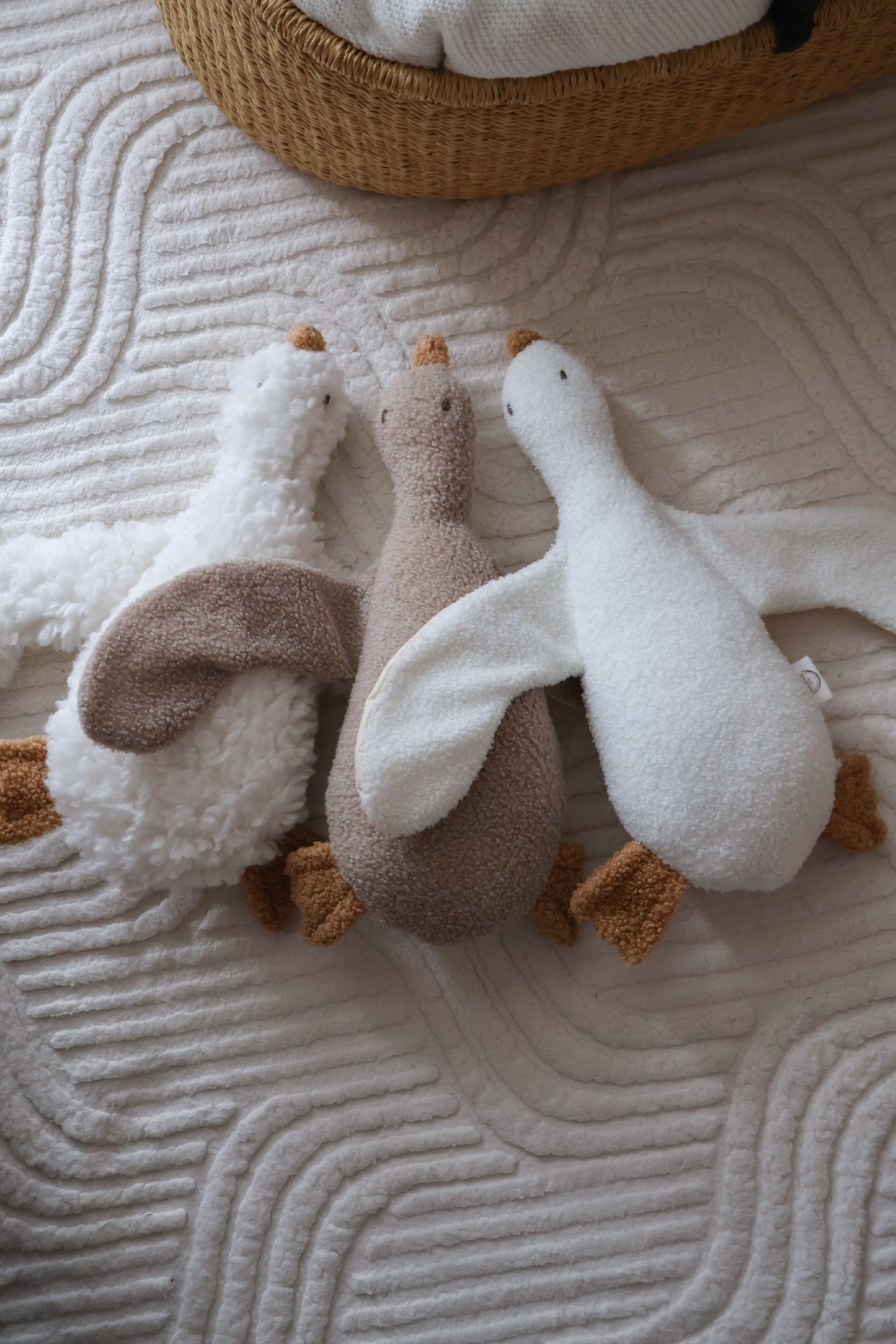 Bouclé Cuddle Duck Sewing Pattern PDF | Plush Duck Toy Pattern | Baby Comfort Toy | Digital Download | A4 Printable