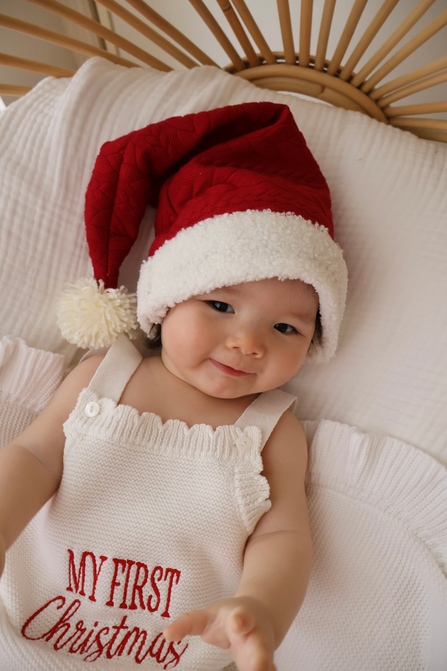Baby santa hats