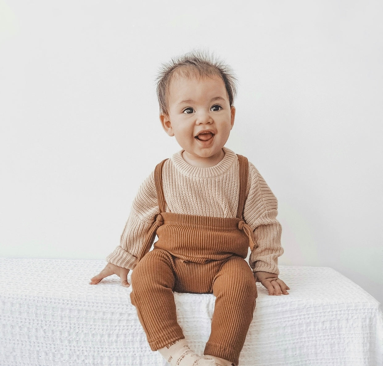 Beige baby hot sale pants