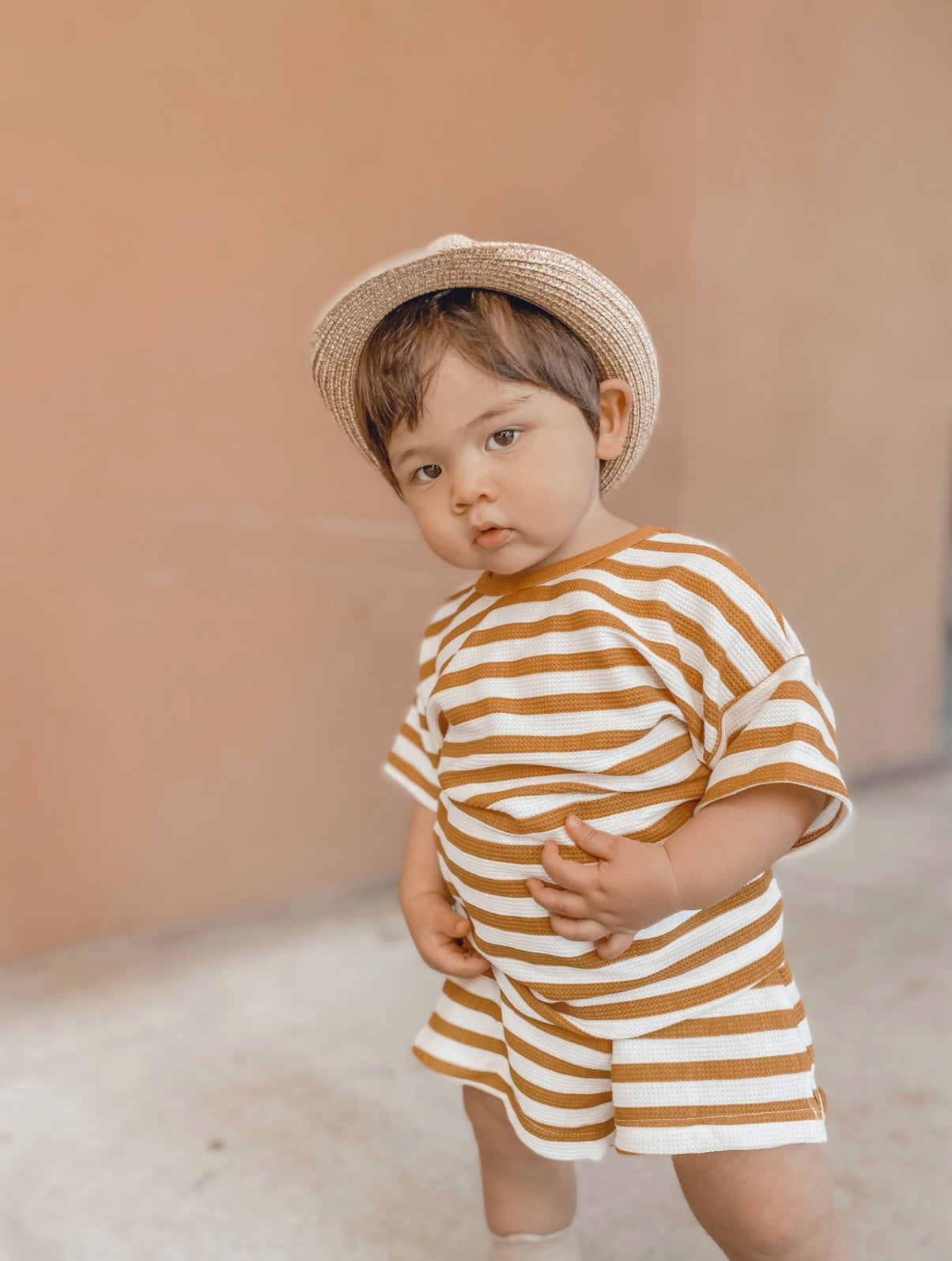 Willow waffle stripe sets